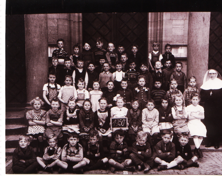 Geburtsjahrgang 1944, Klassenbild von 1950