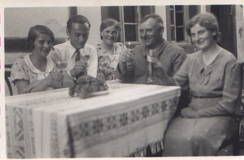 Ludwig Steinmetz und Töchter