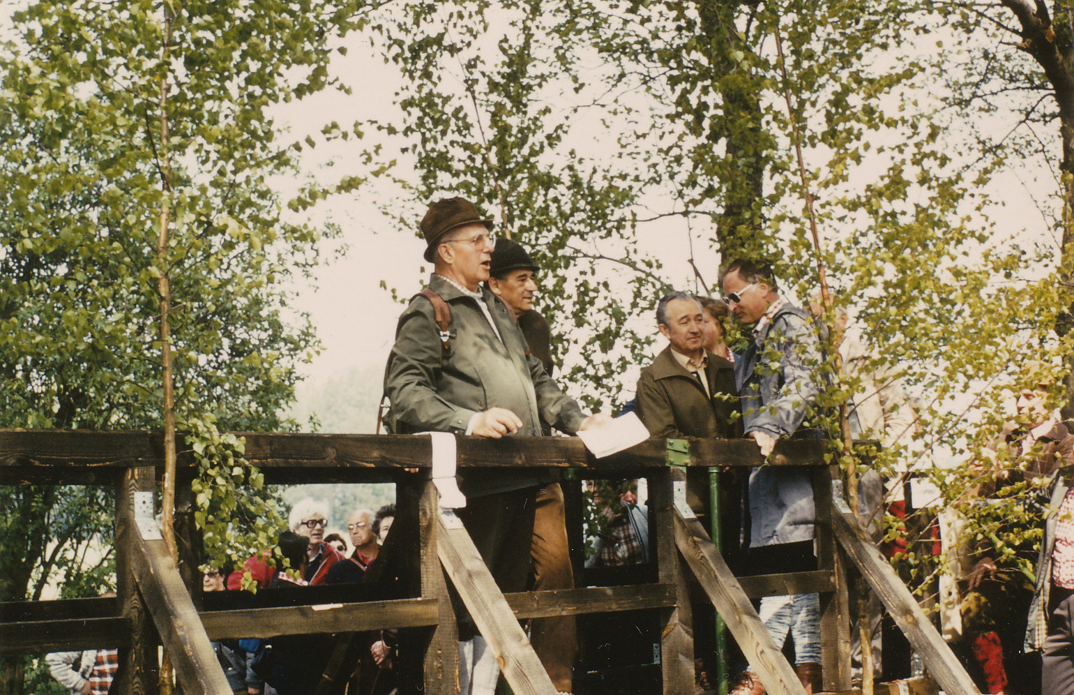 Einweihung Brücke April 1981