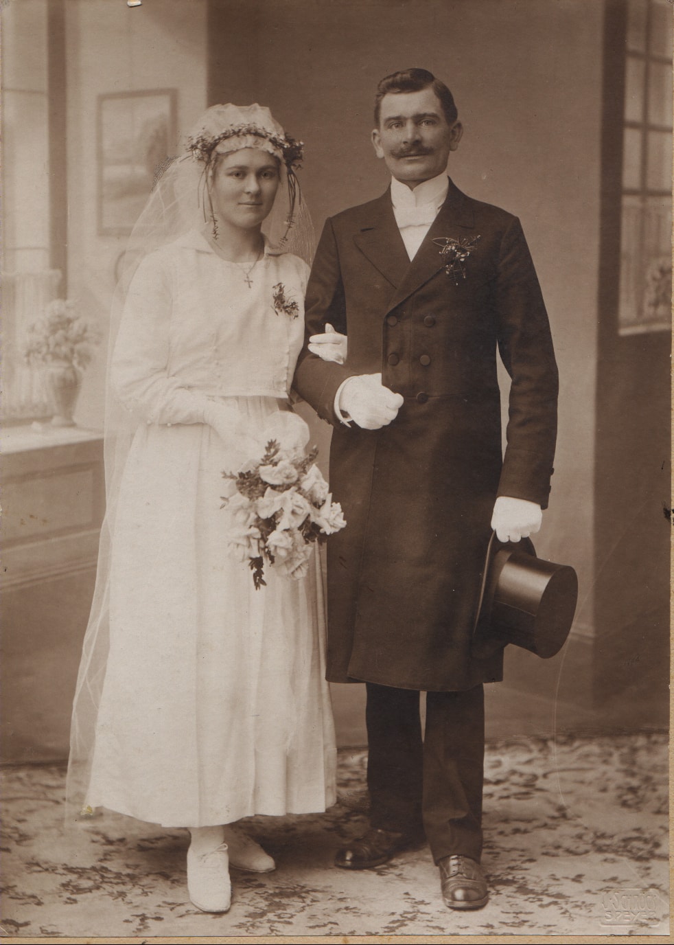 Hochzeit August Steinmetz 1919