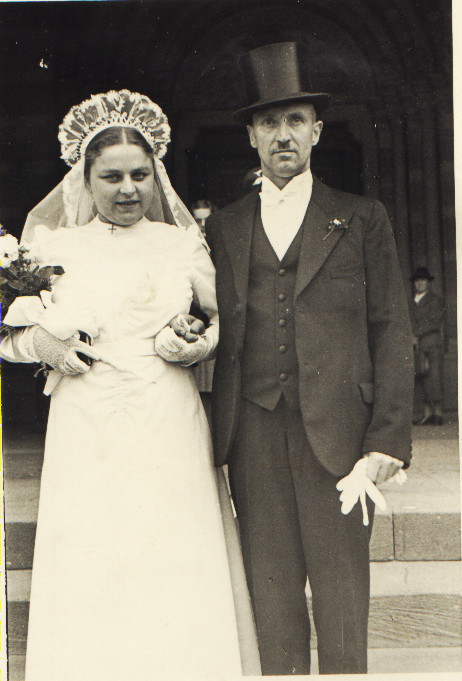 Ehepaar Kästel Friedrich und Mathilde geb. Strauß (aus Lauterecken)