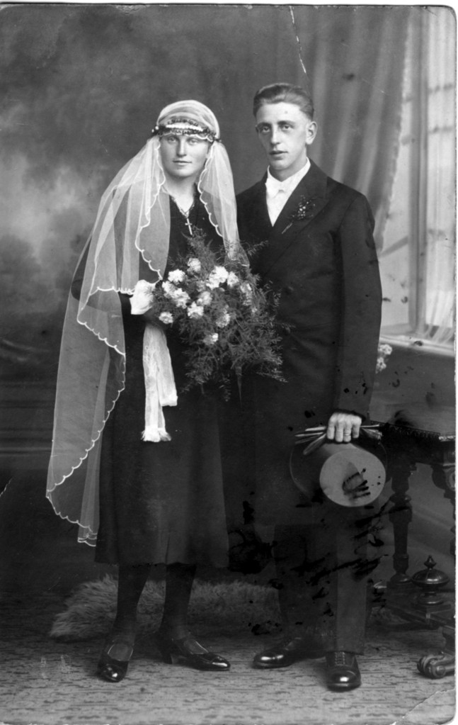 Ehepaar Manger Alfons (später Bürgermeister) und Veronika geb. Schneider, ca. 1929