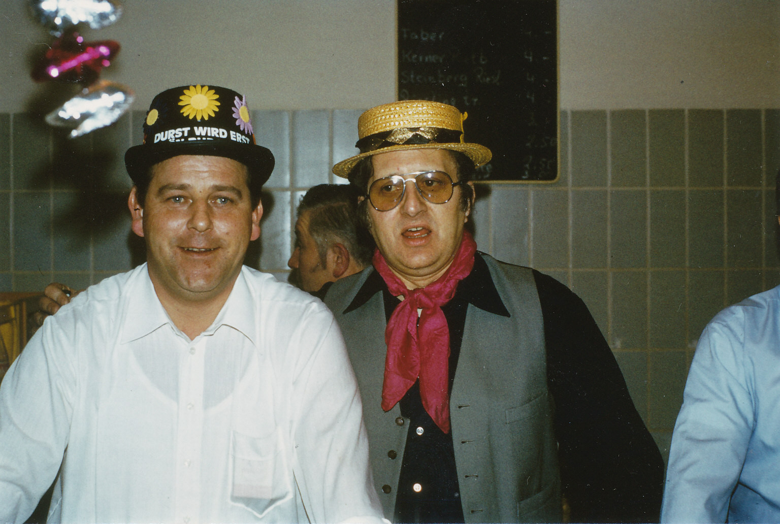 Närrische Singstunde 1980 mit Otto Bockmeier und Karl Adam