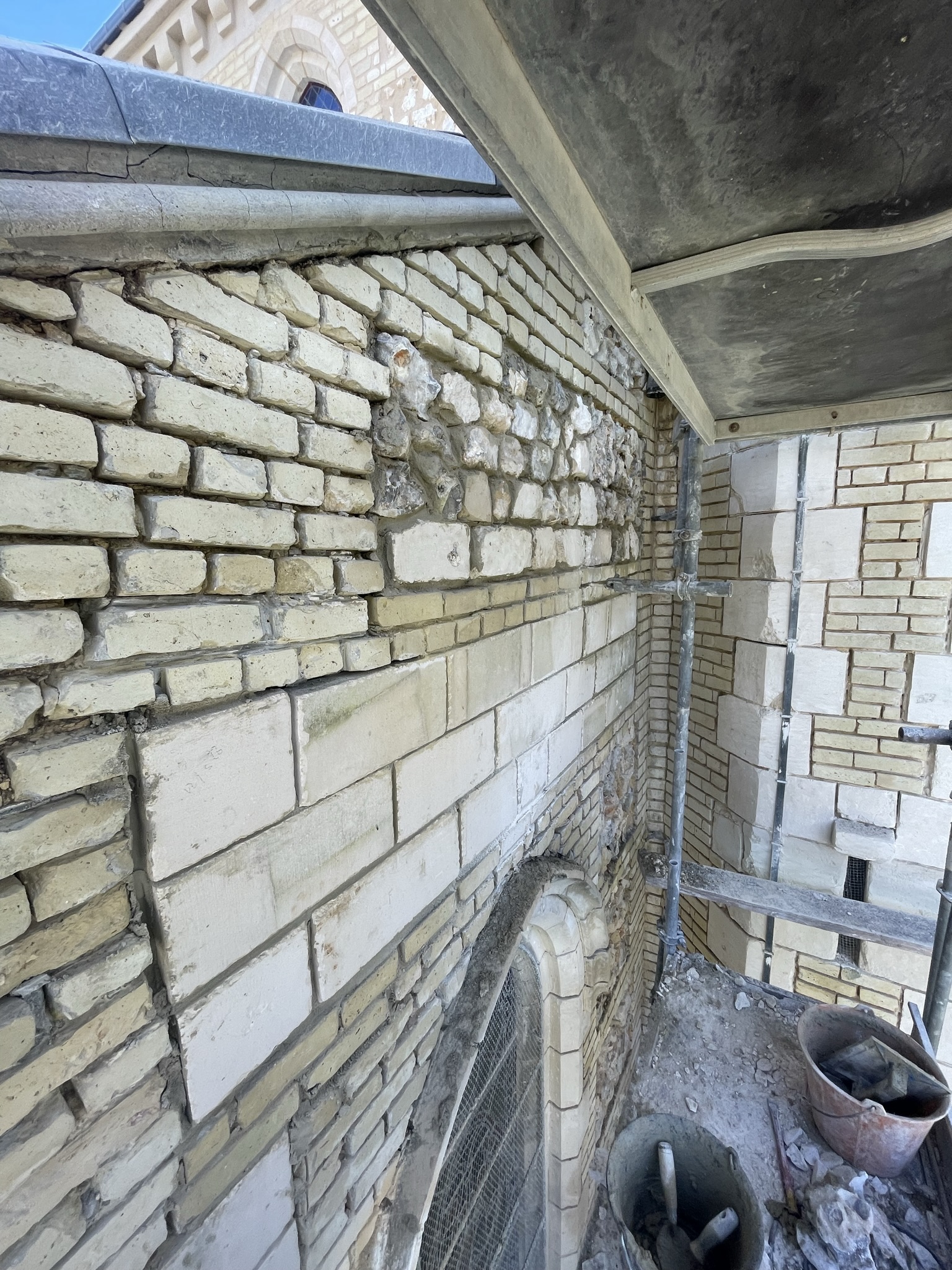 Restauration de façade en briques - APRES