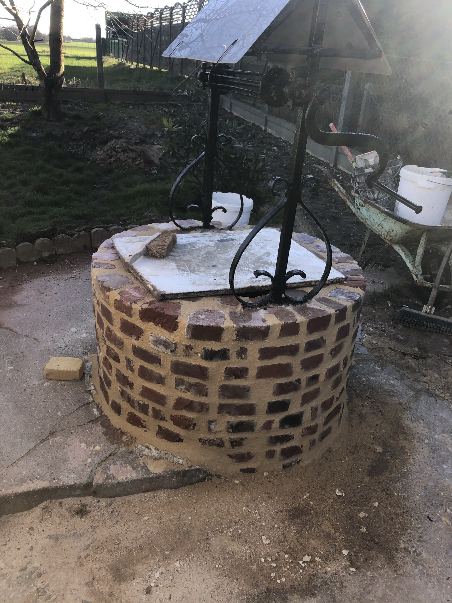 Restauration complète d'un puis ancien - APRES