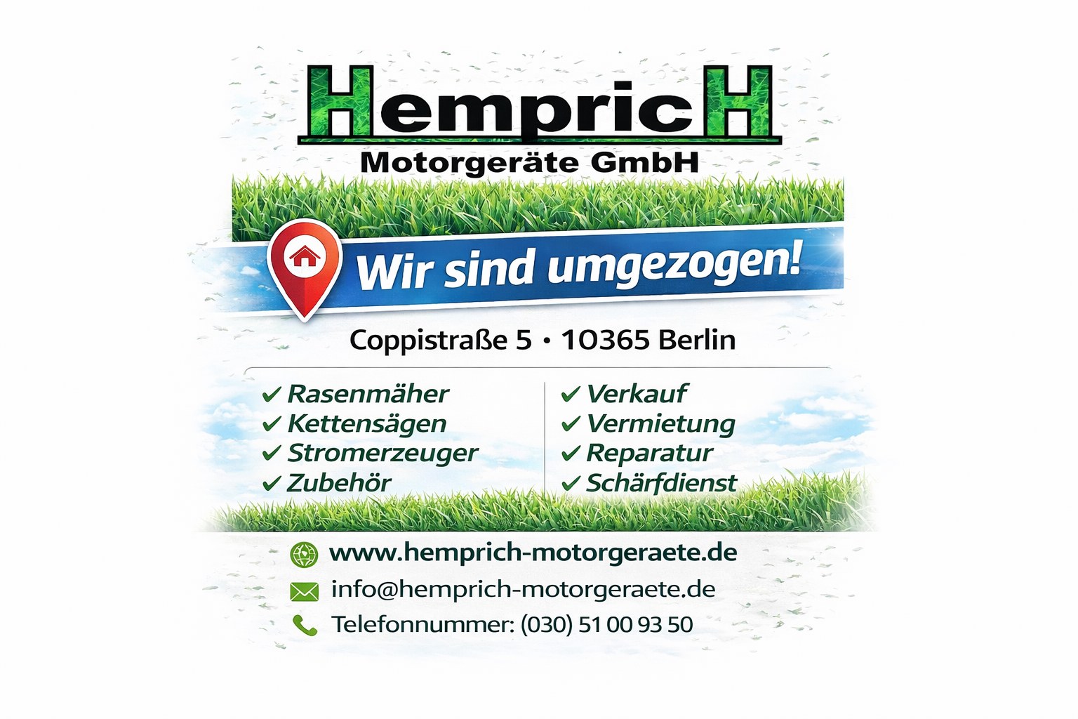 Wir sind umgezogen!
