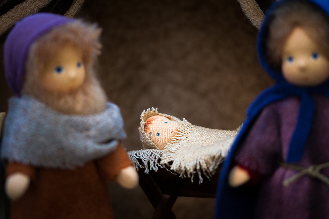 Christbaumschmuck: Filz-Engel von Andrea Rath