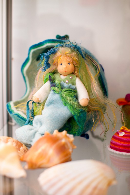 Mini-Wichtelfiguren für den Adventskranz