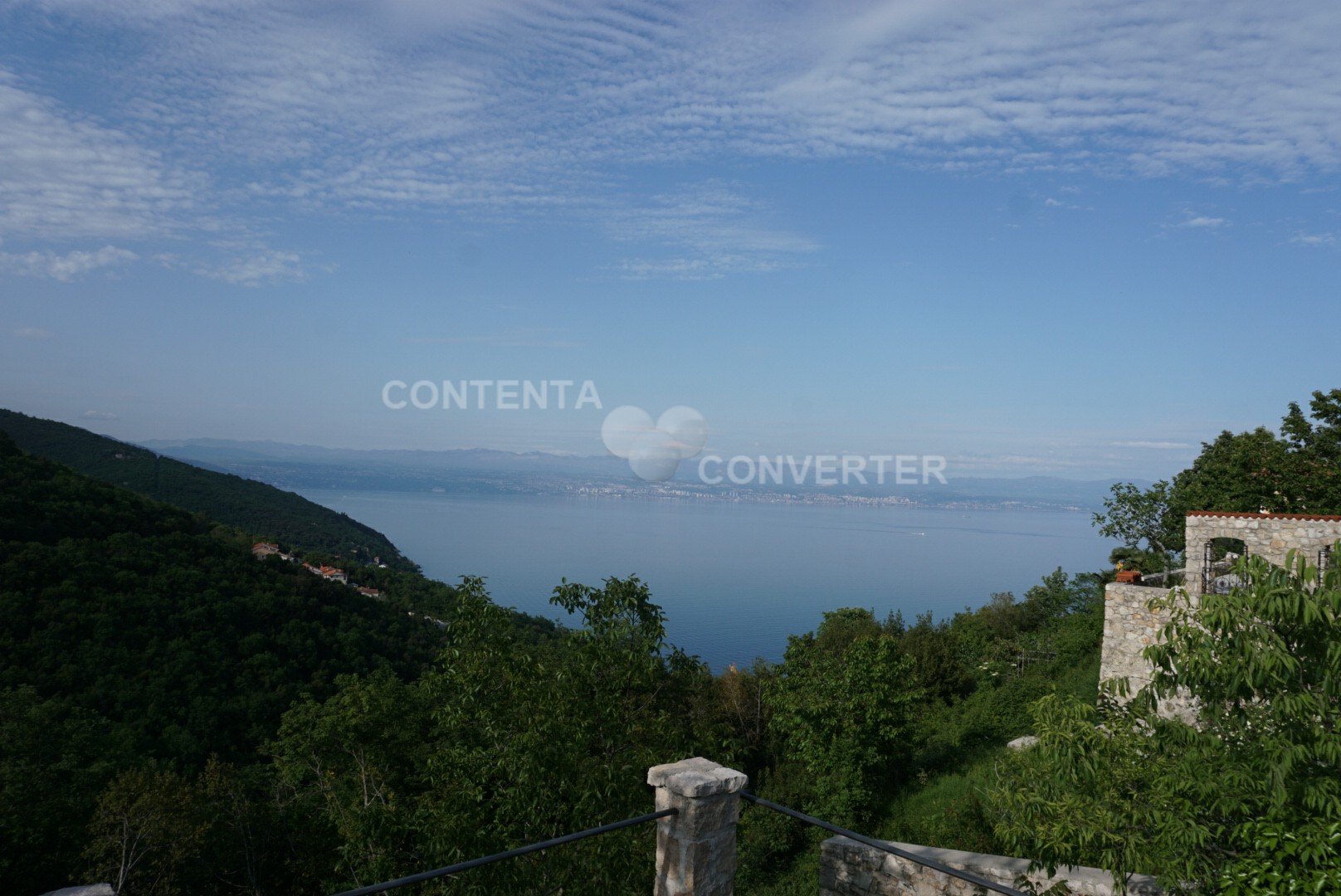 der Ausblick von Mosenicka Draga 