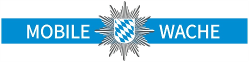 die beiden Grafiken "Mobile Wache" auf dieser Seite stammen von: www.polizei.bayern.de