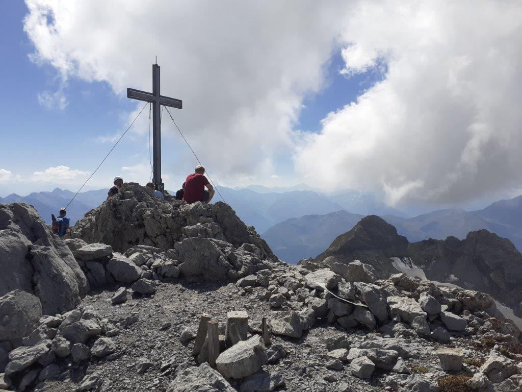 Parseierspitze 3036m via Südwand und Gatschkopf 2945m Überschreitung – Lechtaler Alpen