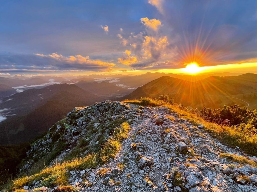 Bergtouren um die Tegernseer Hütte - Ross- und Buchstein