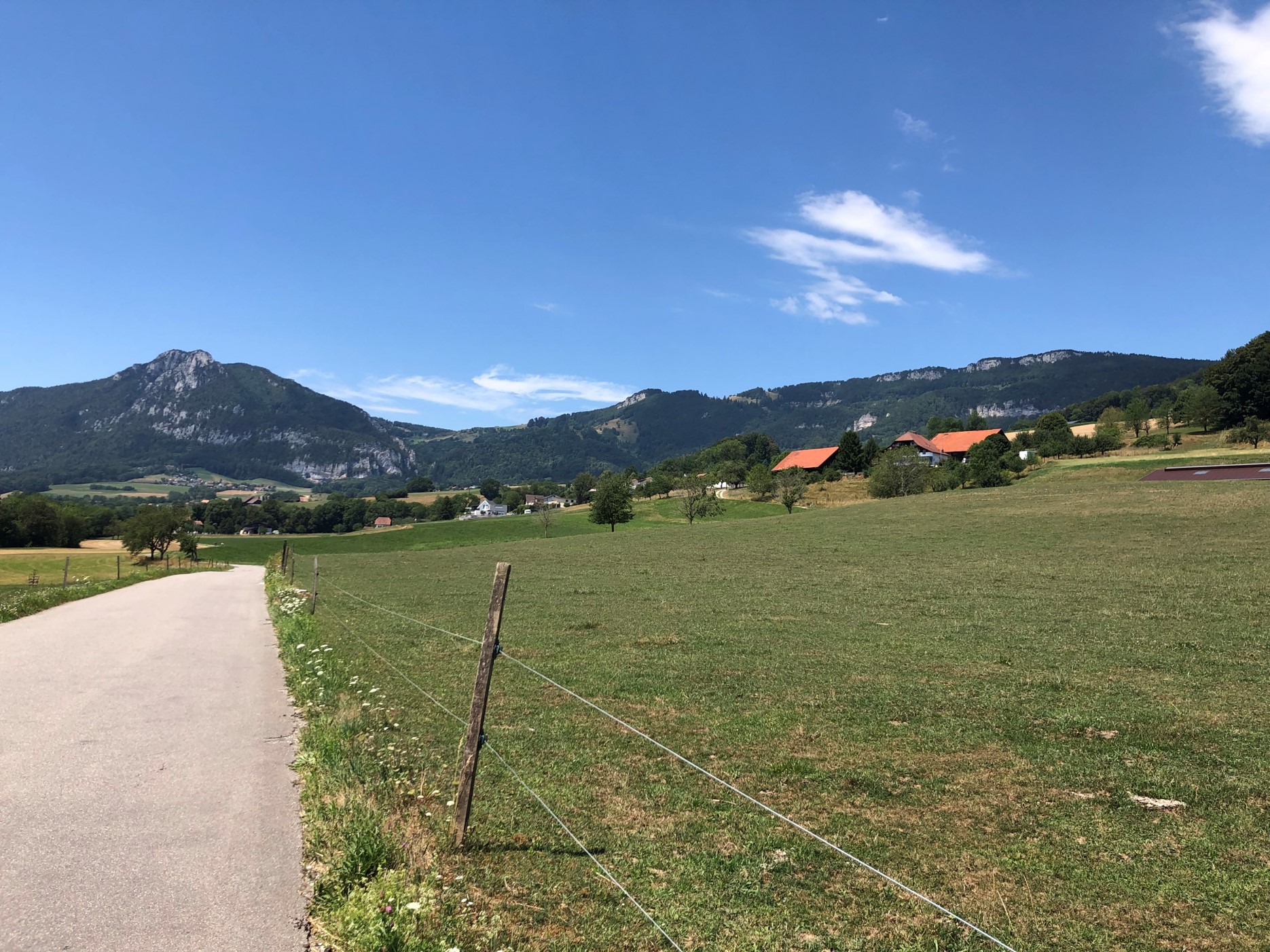 Mit dem Velo von Baden nach Hause