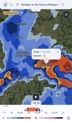 Von Ulm nach Dillingen