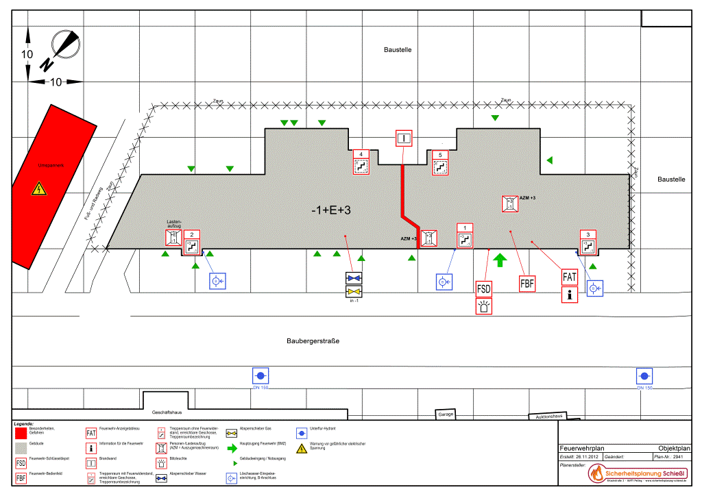 Objektplan Model München