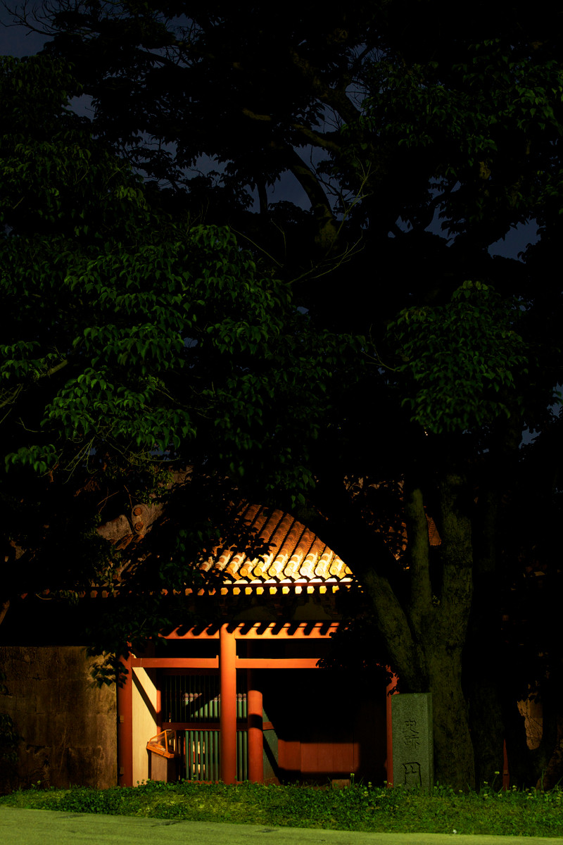 沖縄写真　首里城 円覚寺 正門