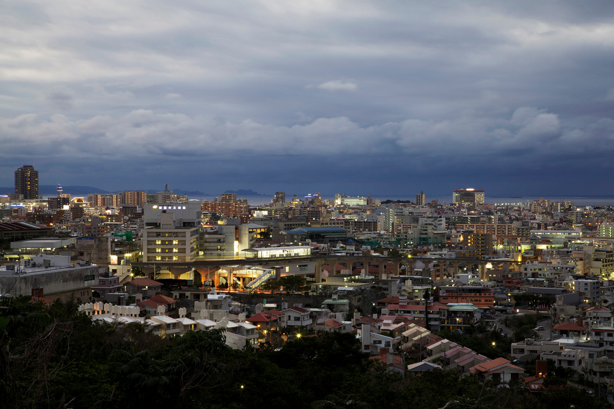 沖縄写真　那覇市街 夜景