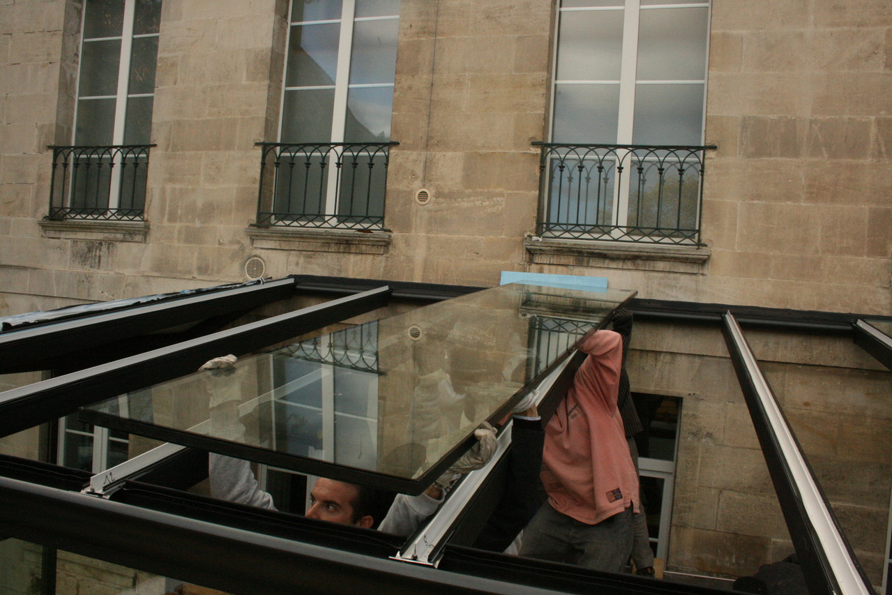 mise en oeuvre de vitrages super ISOLANT Thermique