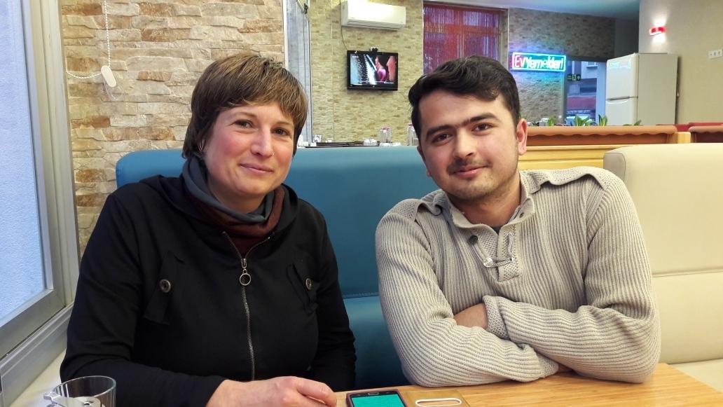 Meeting Ahmad Farhad, a friendly waiter from Afghanistan 