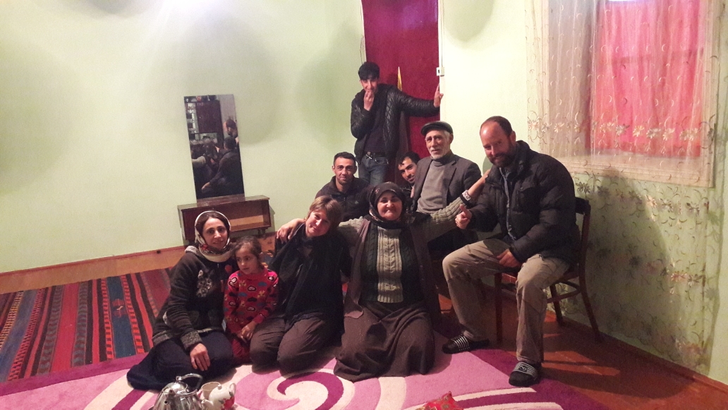 Charming family who hosted us in Ganci