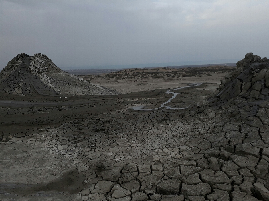 Mud vulcano Qobustan