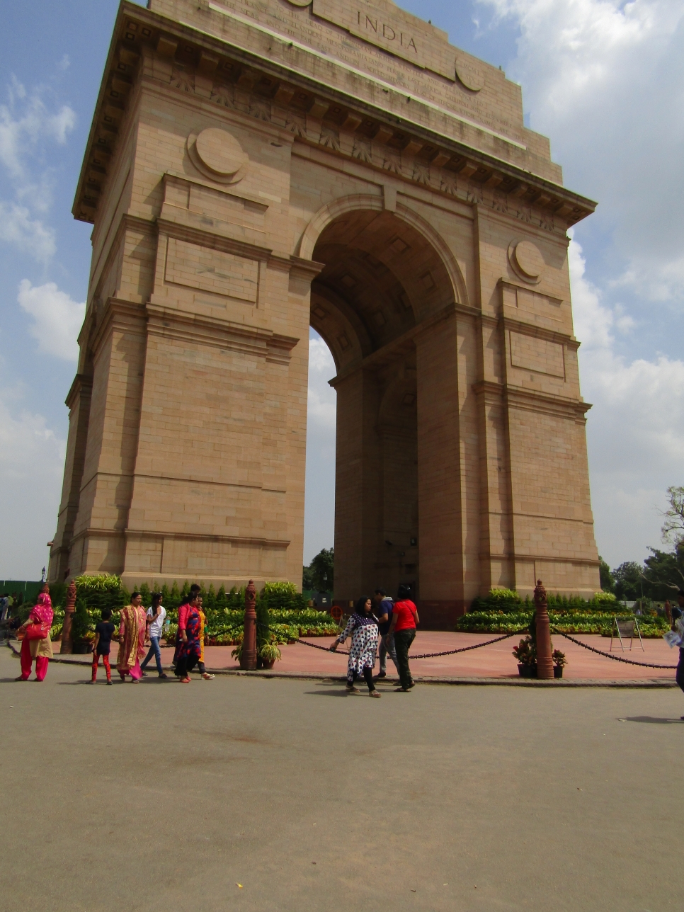 The gate of India
