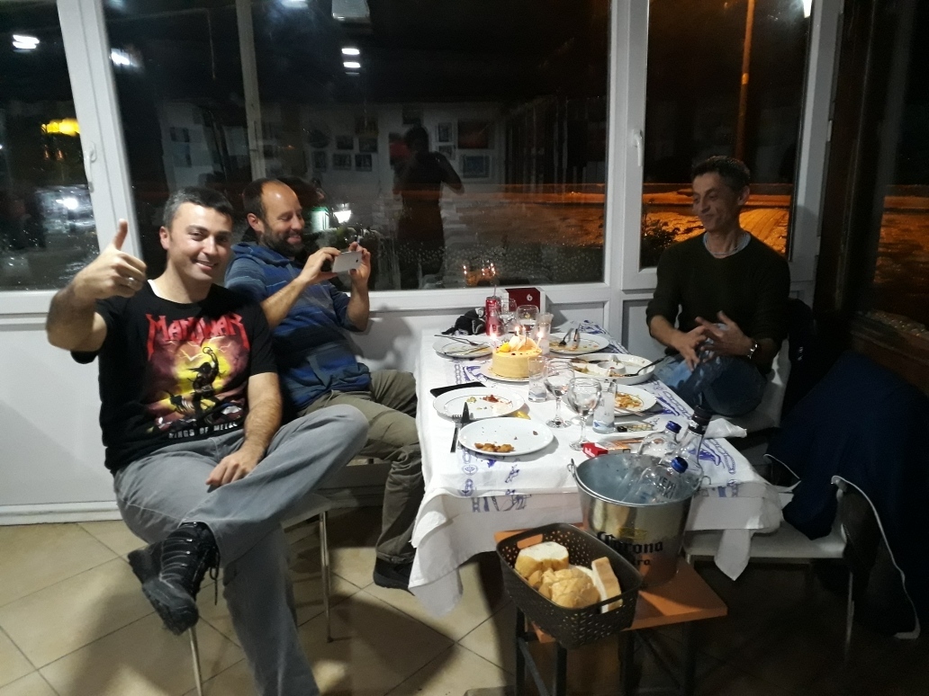 Birthdaydinner at Çaparj with Gerçek and Eyüp