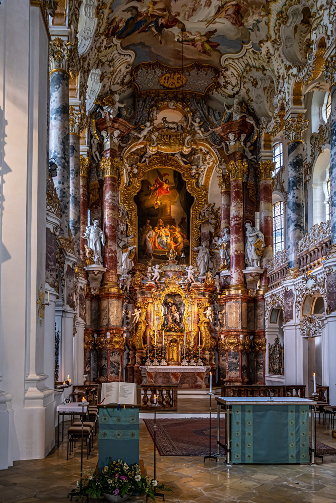 Wieskirche - Wallfahrtskirche zum Gegeißelten Heiland auf der Wies - Barock seit 1739