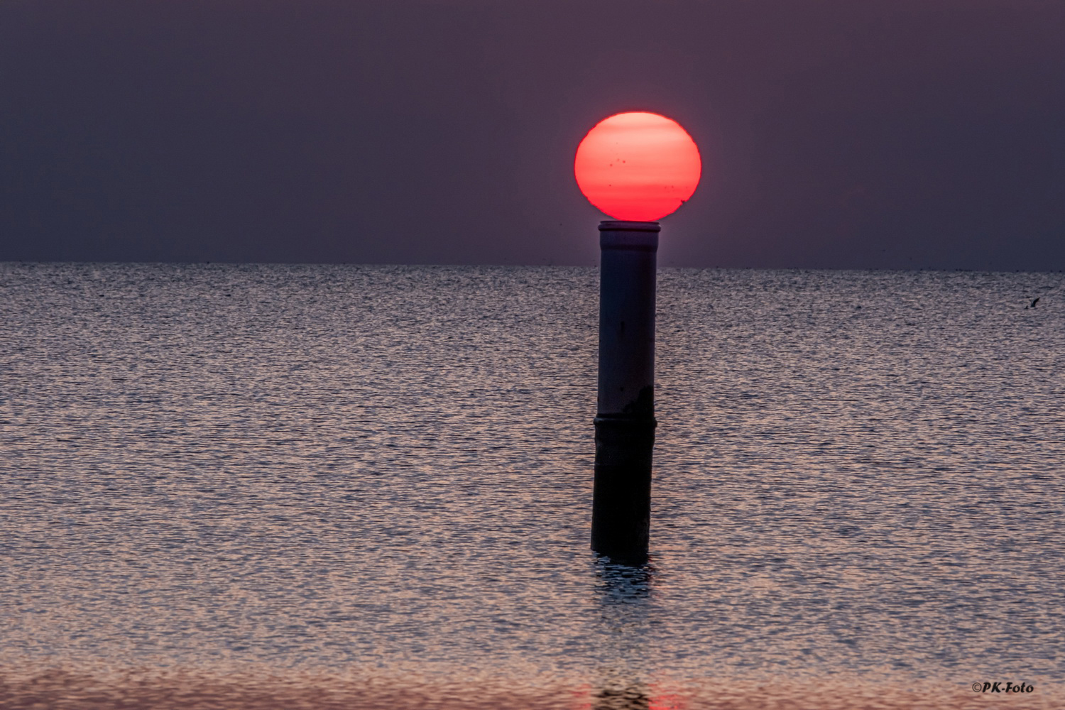Sonnenuntergang in Norddeich