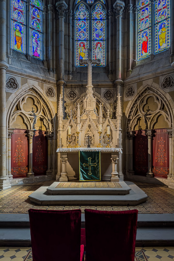 Schlosskapelle zu Wernigerode 1725 im Schloss eingerichtet