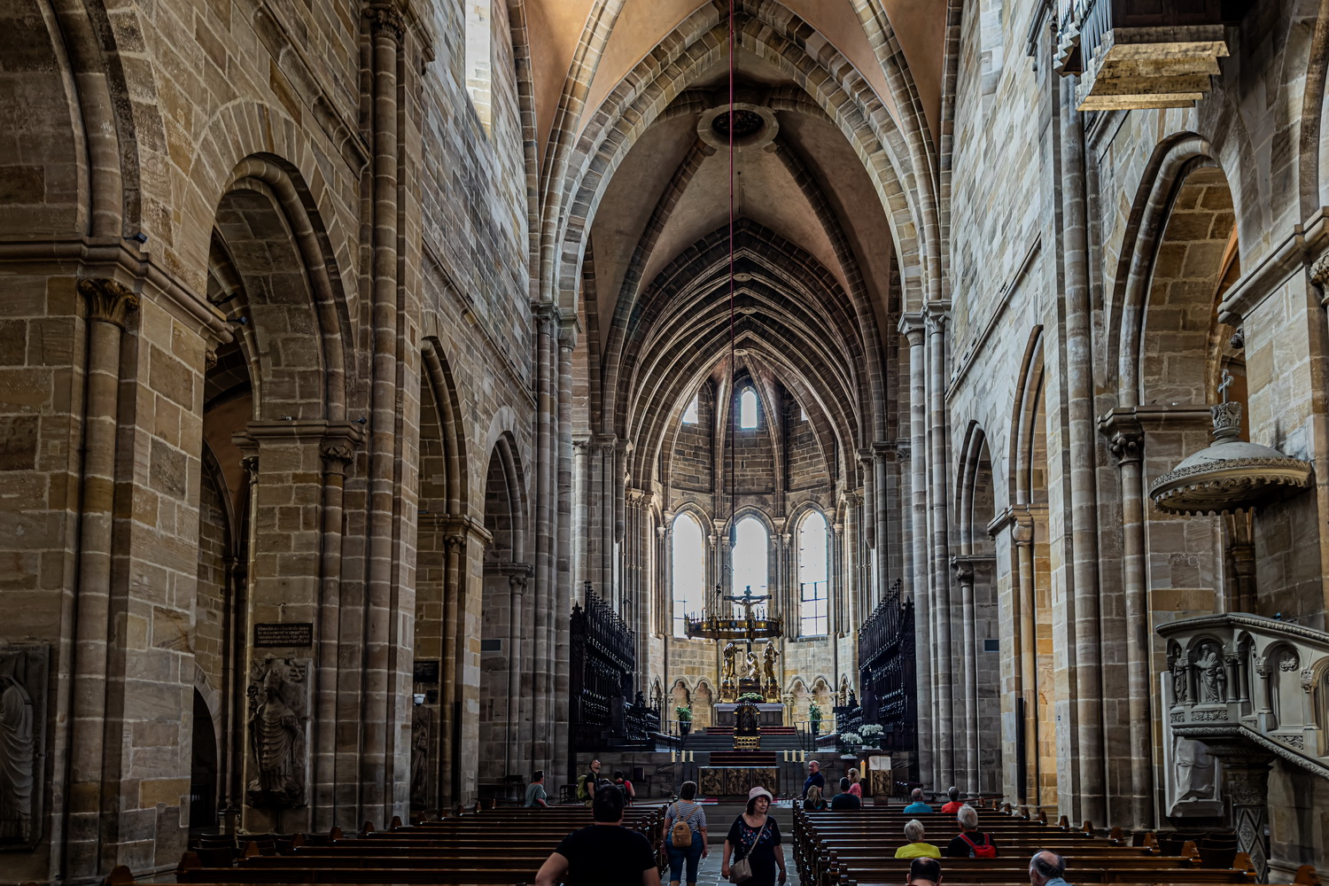 St. Peter und St. Georg - Dom zu Bamberg von 1237