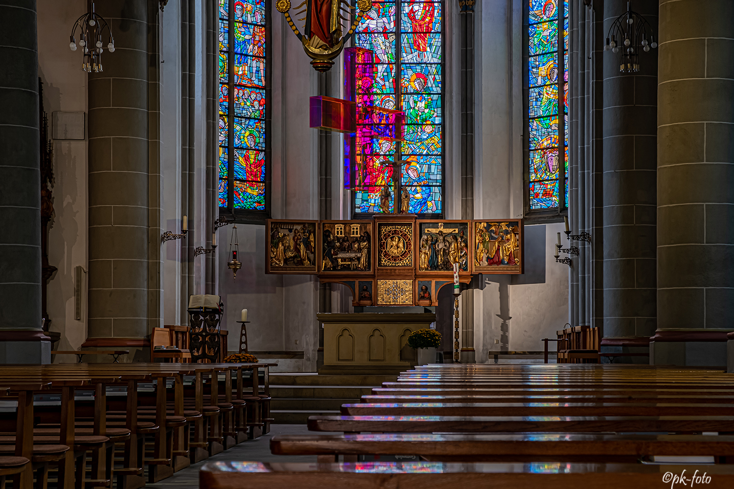 Bochumer Propsteikirche St. Peter und Paul - 1547 nach einem Brand wieder aufgebaut