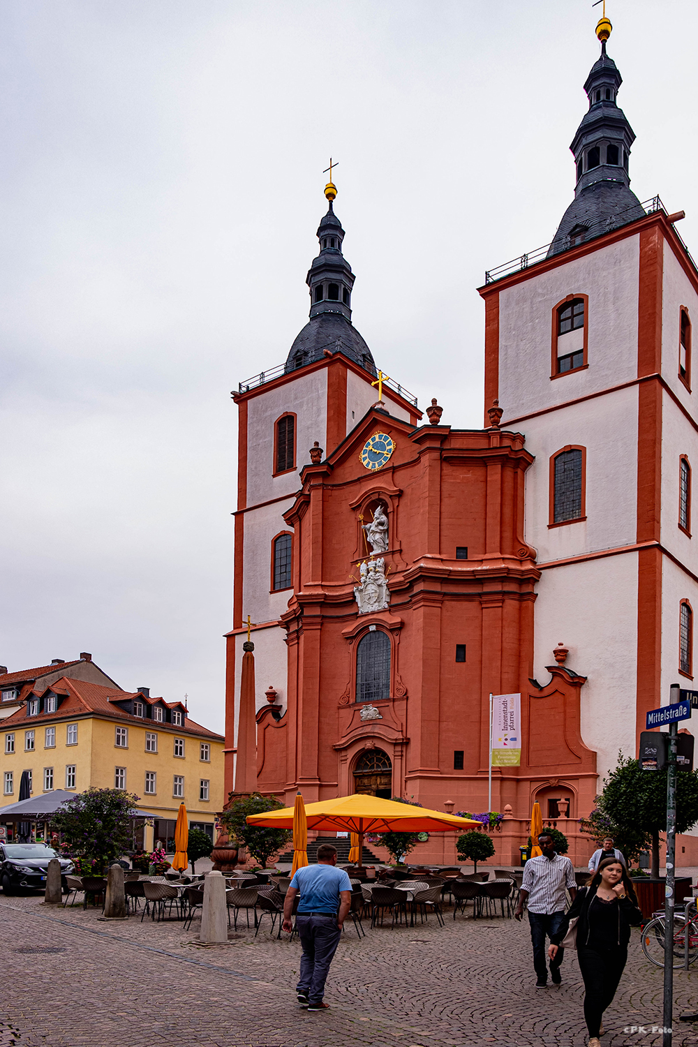 St. Blasius, kath. Stadtpfarrkirche zu Fulda - 1771-1785 erbaut