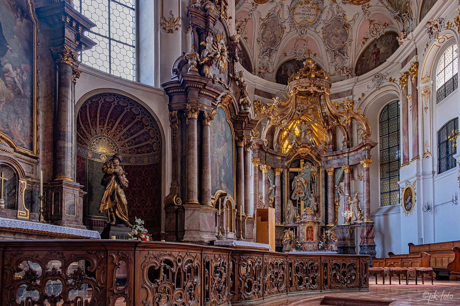 Augustinerkirchen in Mainz von 1768-1771 erbaut