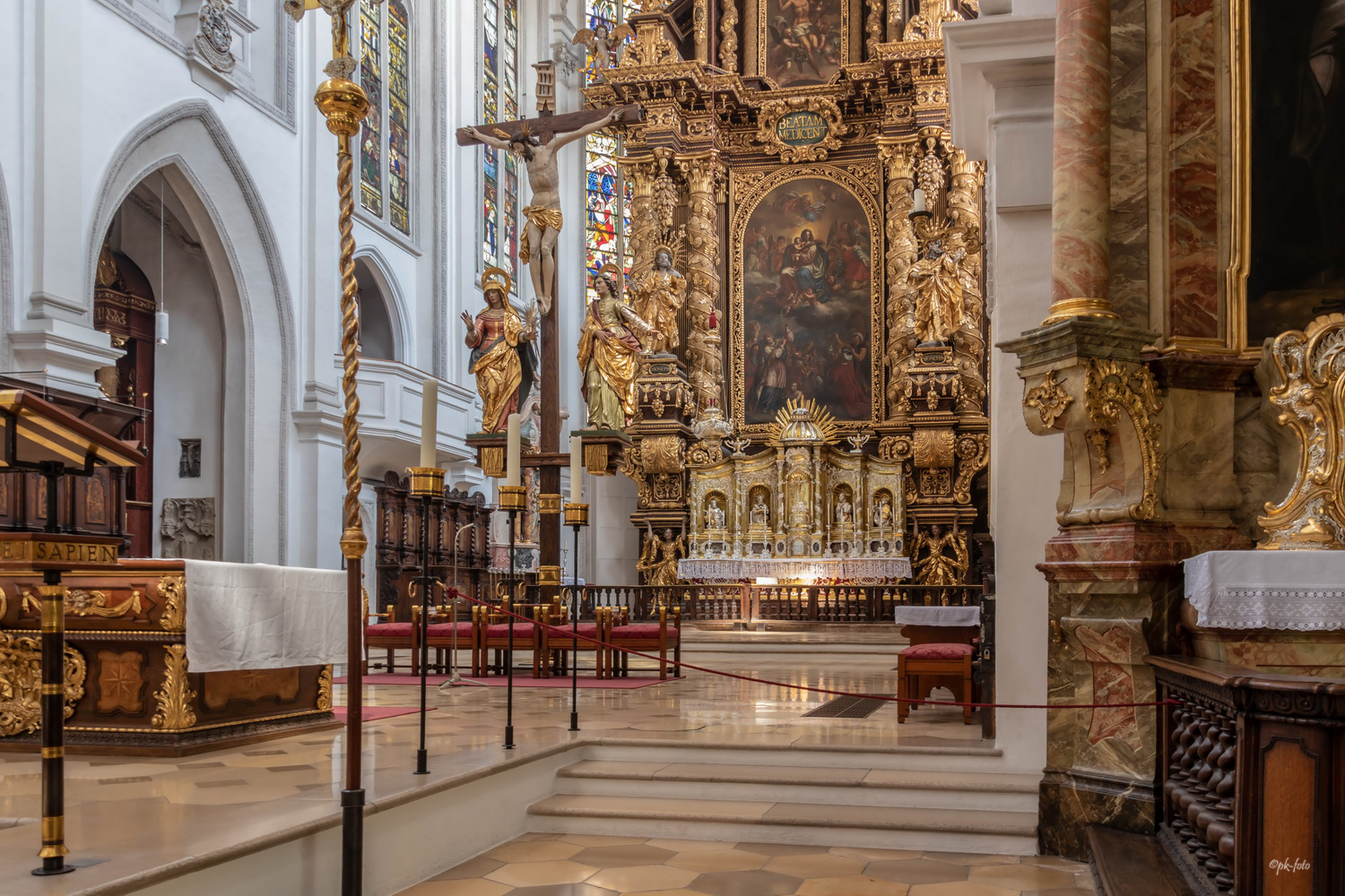 Stadtpfarrkirche Mariä Himmelfahrt in Landsberg am Lech von 1458 (Baubeginn)