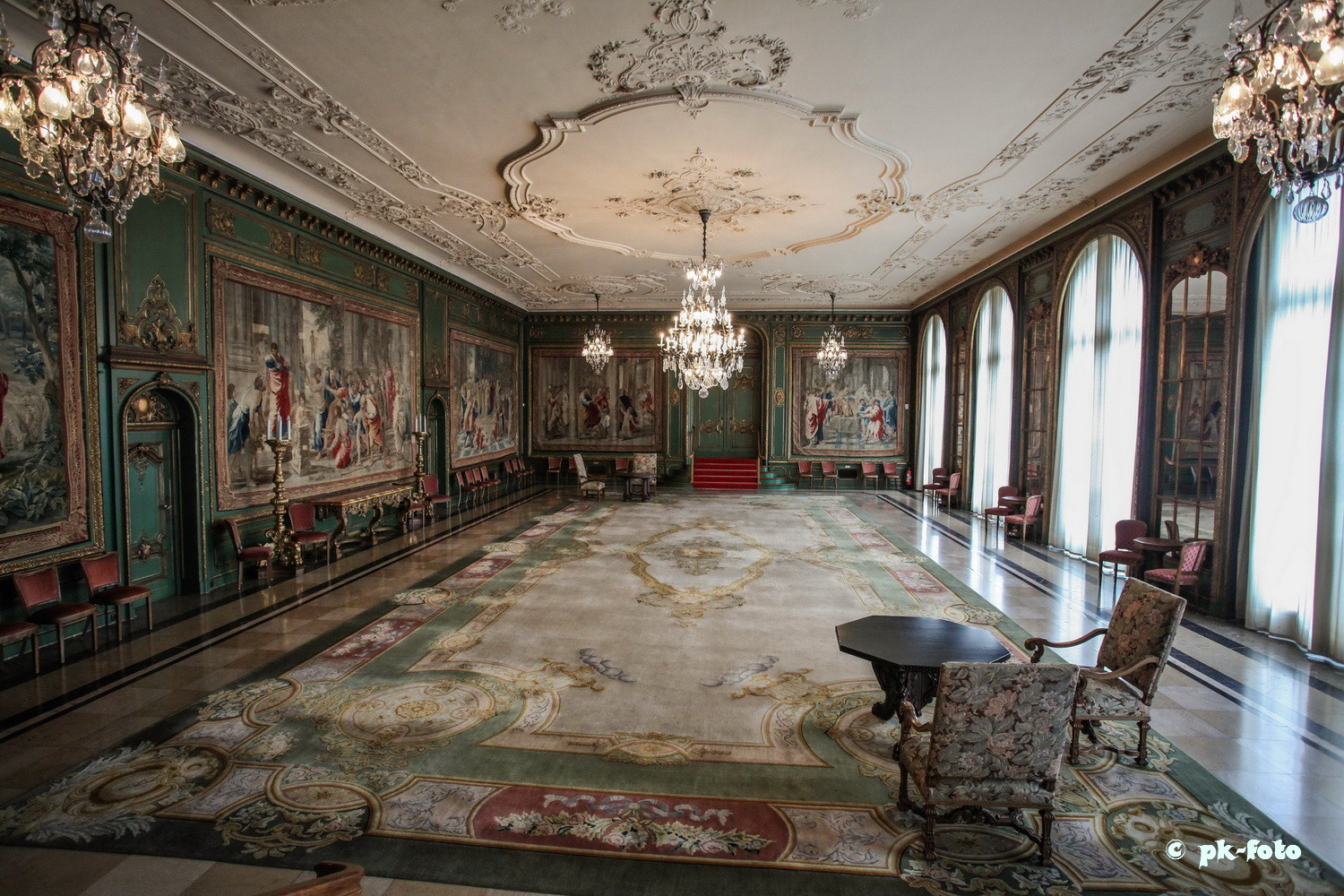 großer Saal Villa Hügel in Essen