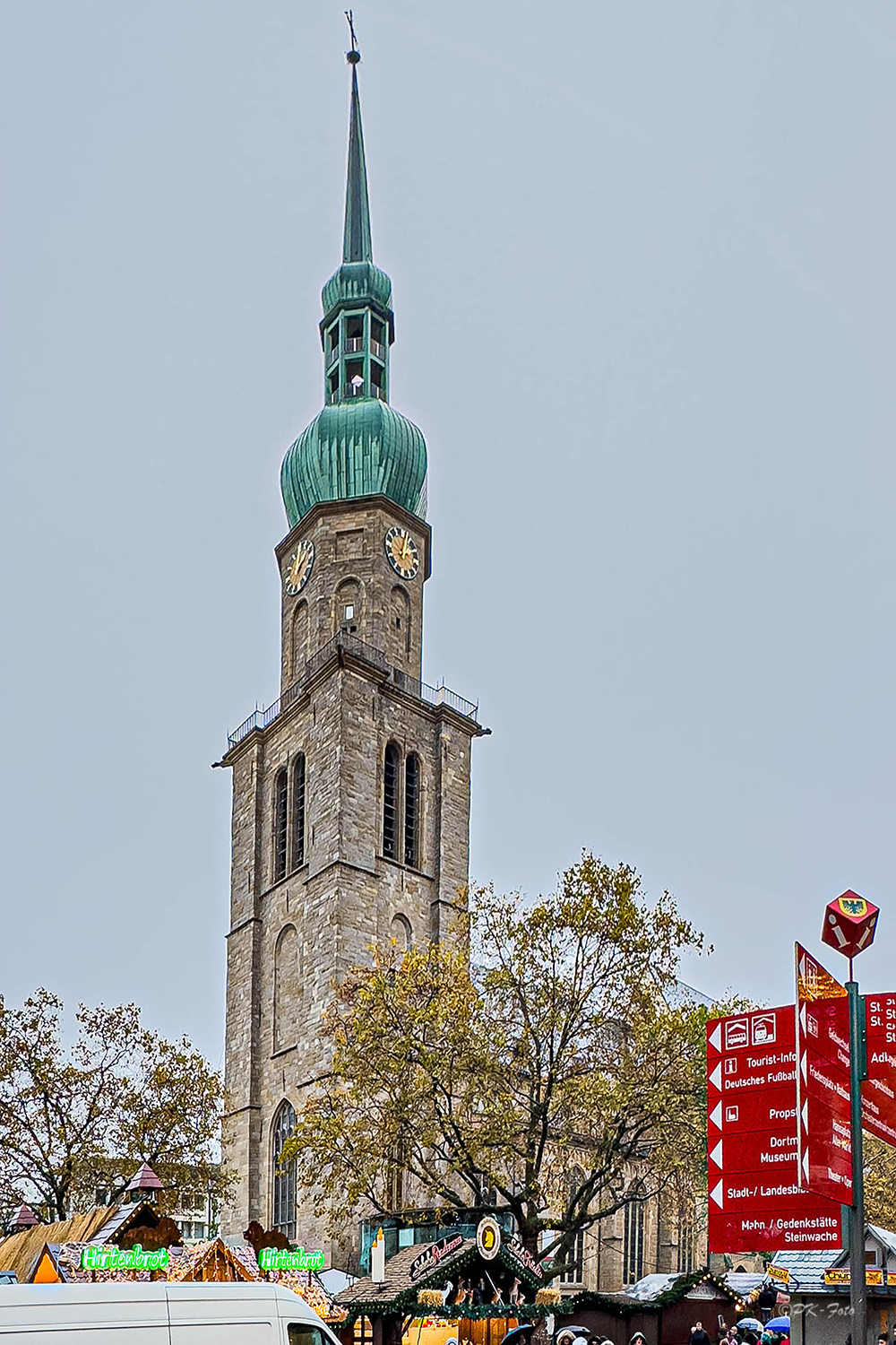 Reinoldi Kirche Dortmund. Wiederaufbau 1233-1235