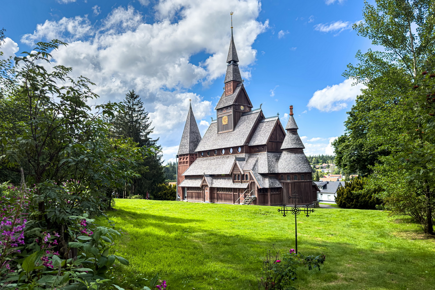 Stabkirche in Hahnenklee bei Clausthal-Zellerfeld (Goslar)
