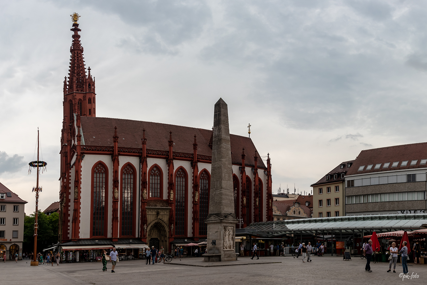 Marienkapelle in Würzburg - Baubeginn 1377; Bauzeit ~ 100 Jahre