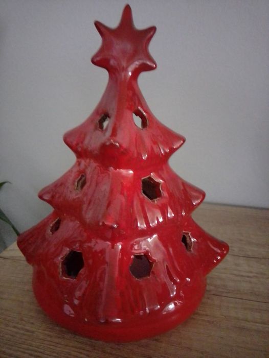 Auch der kleinste Weihnchtsbaum ist ein Weihnachtsbaum. Diesen gibt es im Spendenflohmarkt zu kaufen.