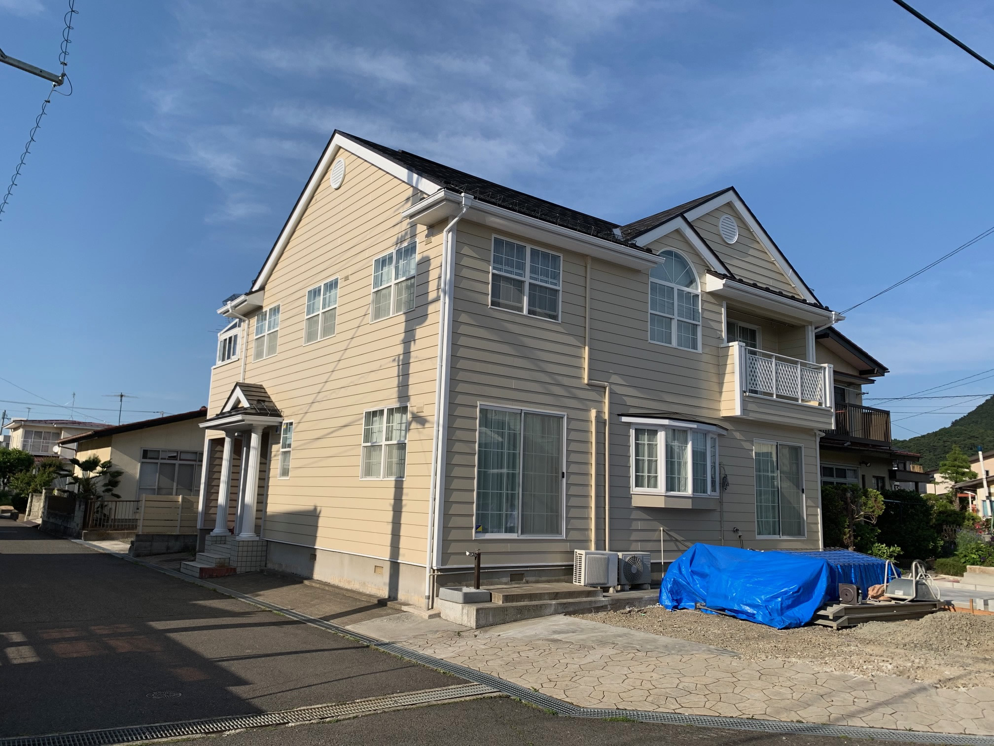 福島市 森合 K様邸竣工 福島県福島市 お家の塗替えは加藤塗装工業㈱・外壁塗装・屋根塗装