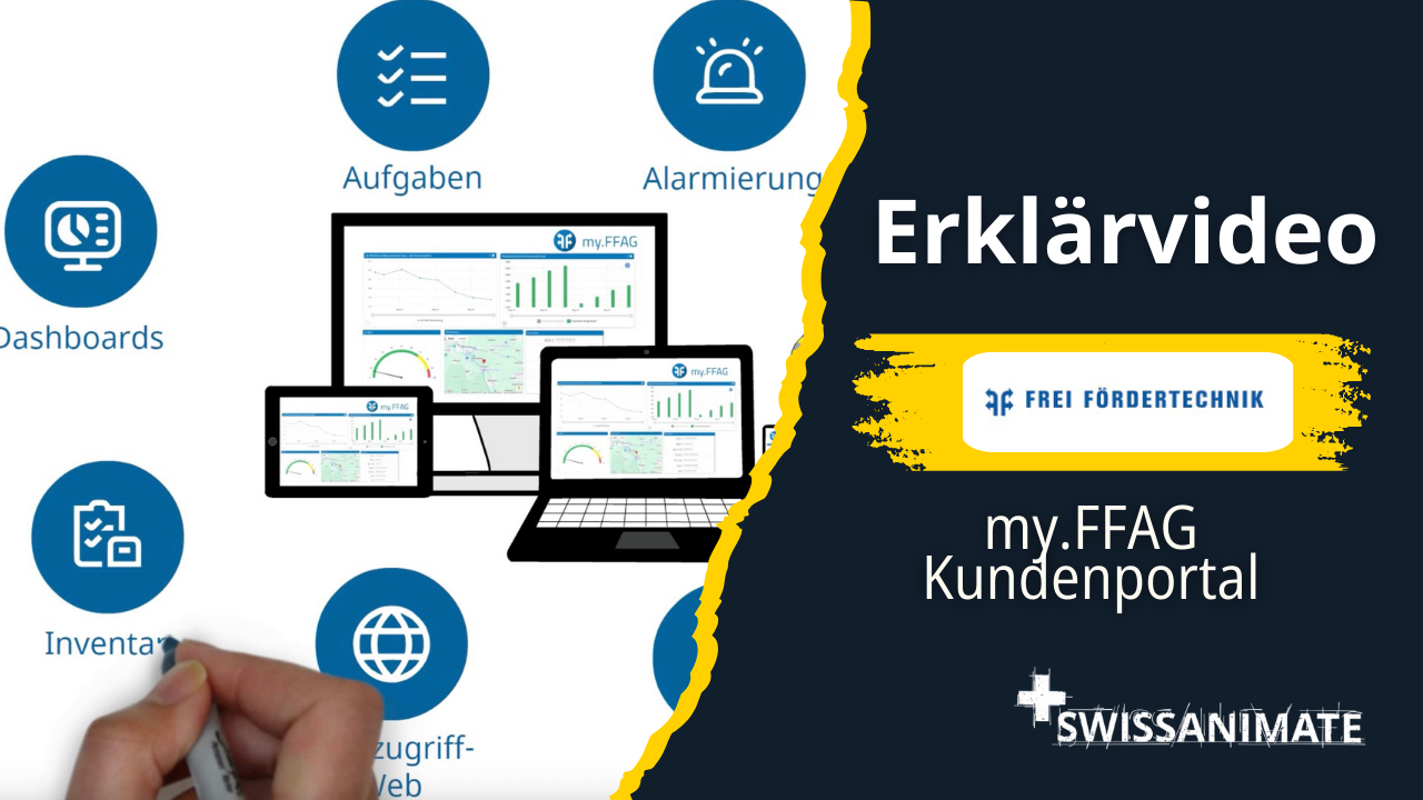 Erklärvideo für Frei Fördertechnik: my.FFAG-Kundenportal