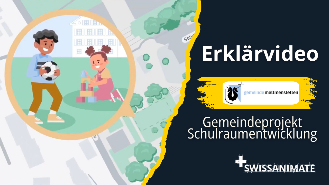 Erklärvideos für Gemeindeprojekte: Mettmenstetten Schulraumplanung