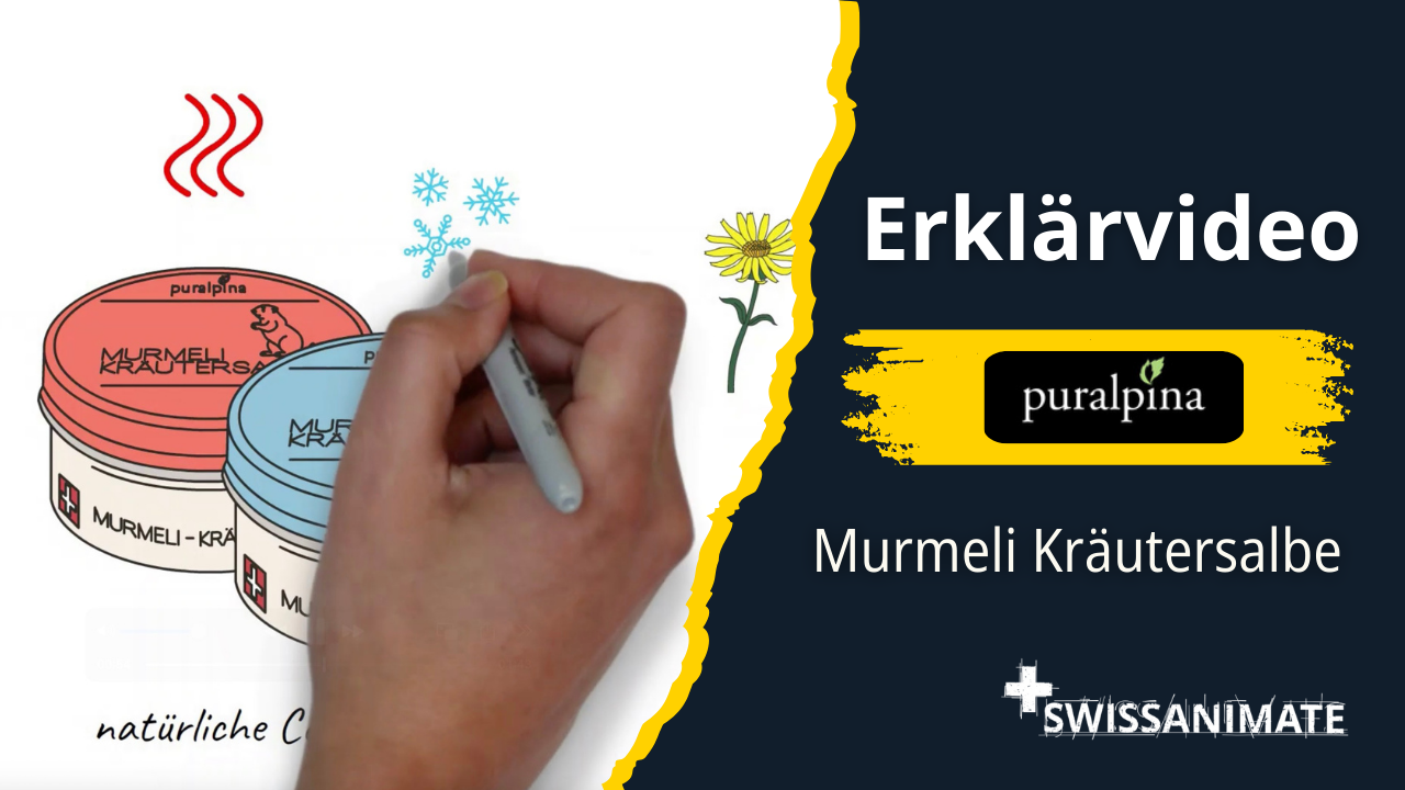 Erklärvideo für Puralpina: Natürliche Murmeli-Kräutersalbe 🌿 🇨🇭