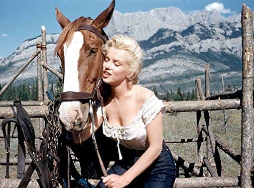 Marilyn Monroe en Levi's 501 en 1954