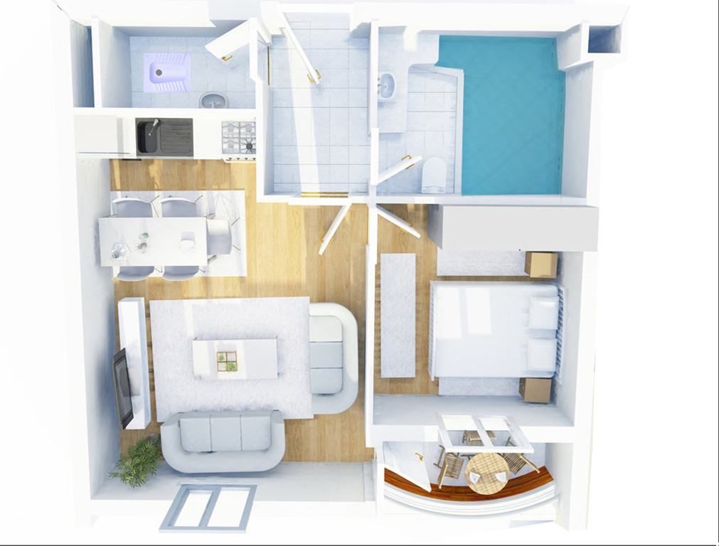 Therme Anlage - Wohnungstyp 2