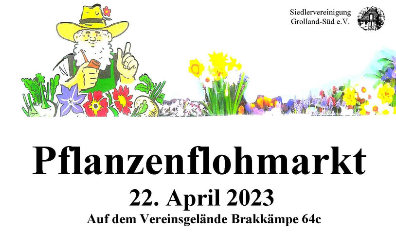 Pflanzenflohmarkt 2023 am 22. April