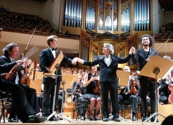 Clemens Schuldt, Esteban Benzecry and Nemanja Radulović Orquesta Nacional de España