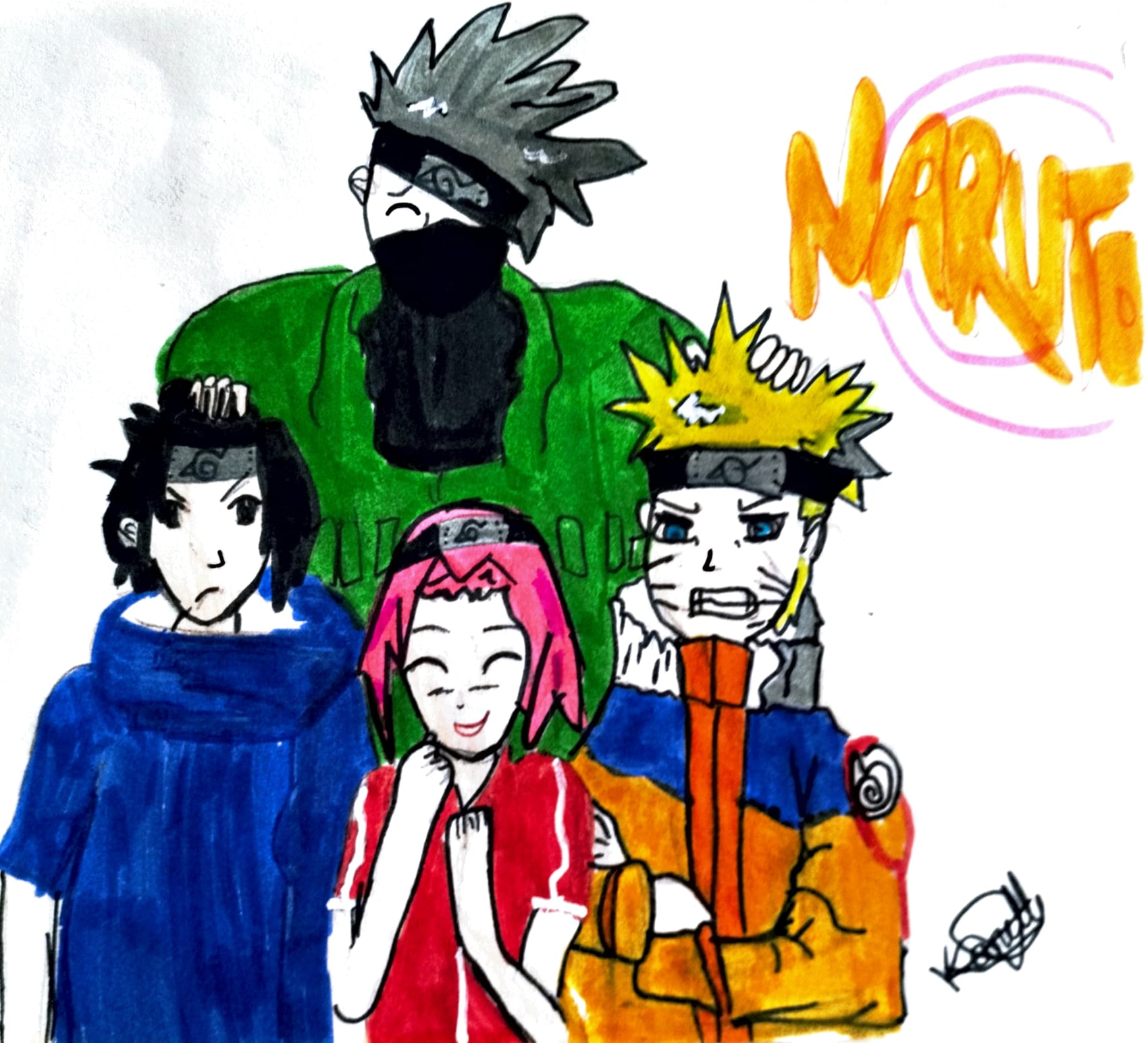 Dessin de Karelle, 6ème