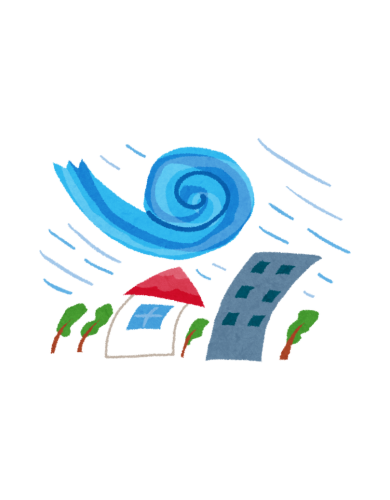 台風の６月